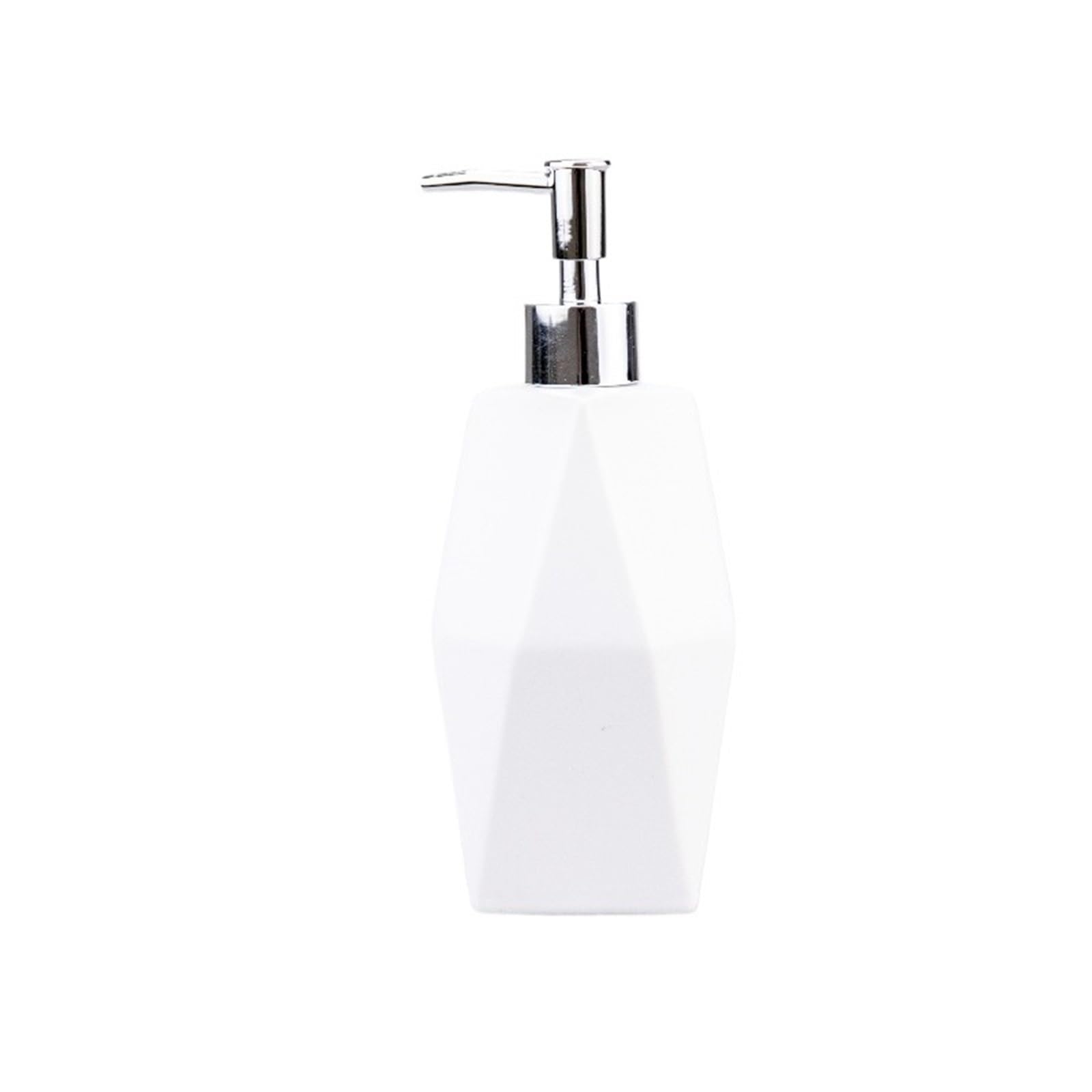 soap dispenser White Creative Ceramic Soap Dispenser With Pump Hotel Shampoo And Shower Gel Bottle
