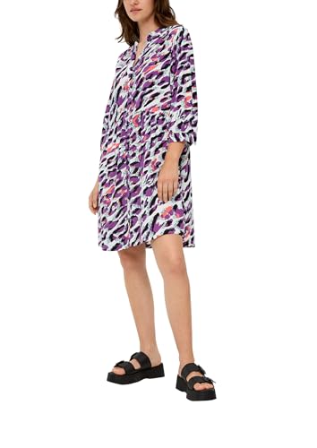 s.Oliver Q/S by Damen Volantkleid White 36