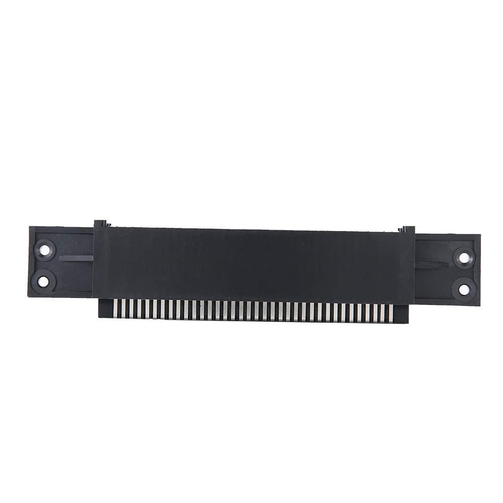 VBESTLIFE Fente à 72 Broches pour NES, Console de Jeu Adaptateur de Convertisseur de Prise à Fente à 72 Broches Noir Connecteur à 72 Broches pour NES