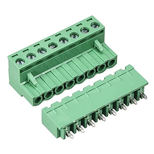 Bloque de terminales de tornillo PCB 5.08mm de 5 pines: conectores macho hembra 2
