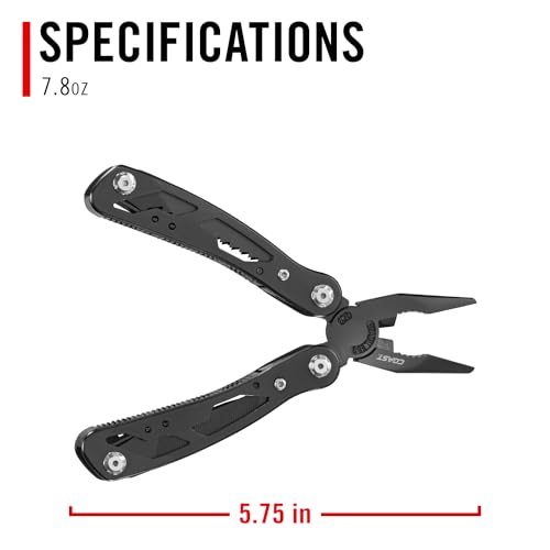 Coast Ct225 11-In-1 Multi-Tool, Spring-Assisted Multi-Plier, File thumb #5