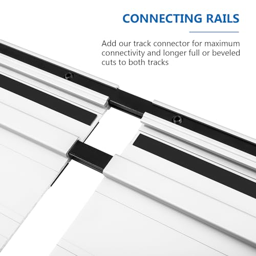 Schienenverbinder set, Führungsschienenadapter für Makita, für Makita Führungsschiene, Führungsschiene Umfassen Sechskantschlüssel Plus Sechskantschrauben