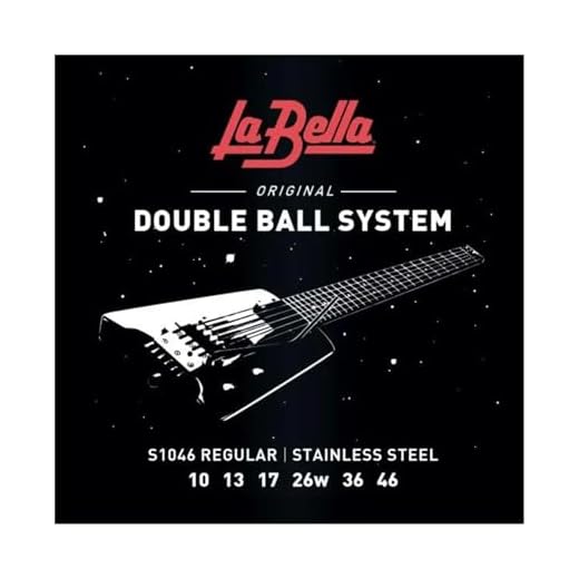 Labella LS1046 Juego de cuerdas de bola doble para guitarra eléctrica