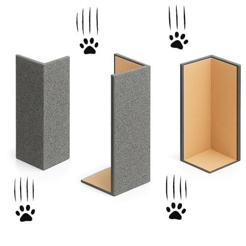 ARRANHADOR DE CANTO SOFÁ PARA GATOS 60 CM (CINZA GRAFITE)
