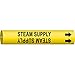 Brady 4131-C, 41812 Brady Snap-On Pipe Marker, (Pack of 15 pcs)
