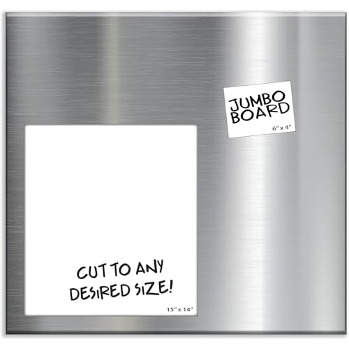 Essentially Yours Magnet and Message Board | Jumbo 30 x 35 x 0.7 Inch Magnet and Message Board | Mountable Steel Bulletin Board