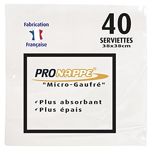 Pro Mantel servilleta, color blanco, 38 x 38 cm Cover