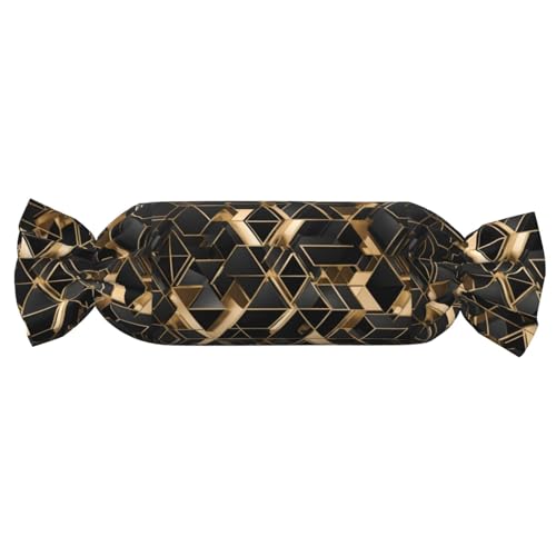 Almohada de espuma viscoelástica negra tamaño único