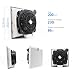 K2E200-AH20-05 eBm Papst 200mm AC Axial Fan K2E200AH2005 0.37A 230V 70-86W High Airflow Filter Unit Axial Cooling Fans, 2700-3100 RPM Industrial Cooling Fan for Cabinet SK3243.100