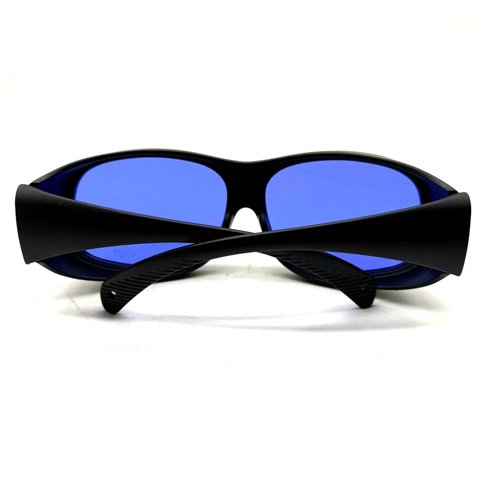 OD4+ żółte światło laserowe ochronne Googles 585nm-595nm laserowe okulary ochronne