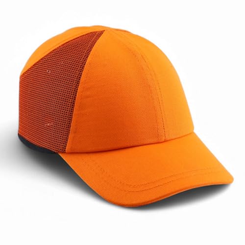 Hafif İş Güvenliği Darbe Koruyucu Baş Şapkası Bareti Unisex Kamuflaj Beyzbol Tarzı Kask Şapka