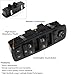 Left Driver Side Master Power Window Control Switch for Dodge Journey 2011 2012 2013 2014 2015 2016 Replaces 68084001AD, 68084001AC, 68084001AB, DWS1893, 901486, 8 Pins+13 Pins Please Check Plug Pins