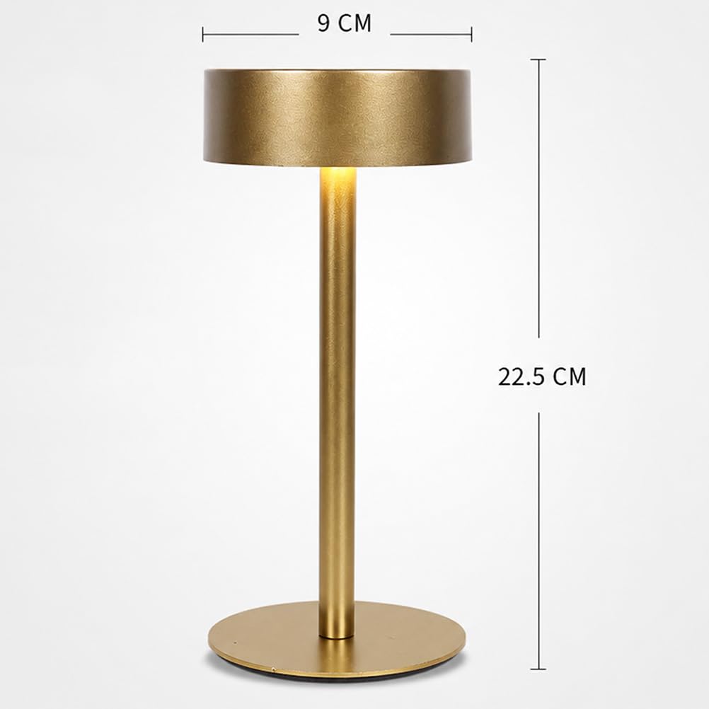 AoLa LED Tischlampe Kabellos Touch Dimmbar Tischleuchte Akku USB Aufladbar 1200mAh Batterie Lampe Nachttischlampe Ohne Kabel mit Touch Schalter Tischlampe 3000K-6000K für Schlafzimmer Wohnzimmer,A