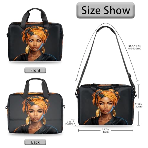 Bolsa para Laptop con Diseño de Mujeres Africanas 14 miniatura 6