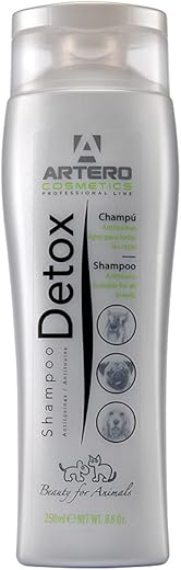 Artero – Champú Artero para perros y gatos Detox. 250 ml