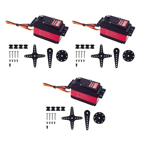 Servo 60kg haute tension DS5160 étanche avec pignons métal pour robot 180