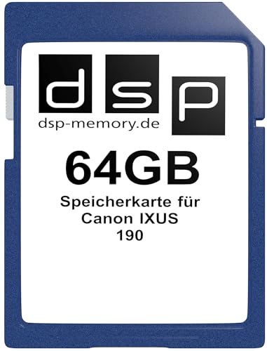 Preisvergleich Produktbild 64GB Speicherkarte für Canon IXUS 190