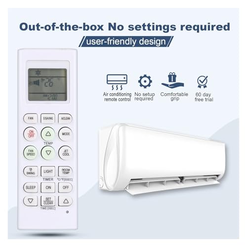 Télécommande AKB73455716 pour climatiseur de fenêtre de chambre LSN182HE