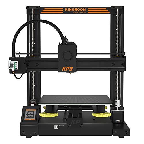 Kingroon KP5L, XYZ Axis Adopts Dual-axis Linear Guide Structure Premium Titan Extruder with TMC2225 32-bit Silent Mainboard, Large 3D Printers with 11.8