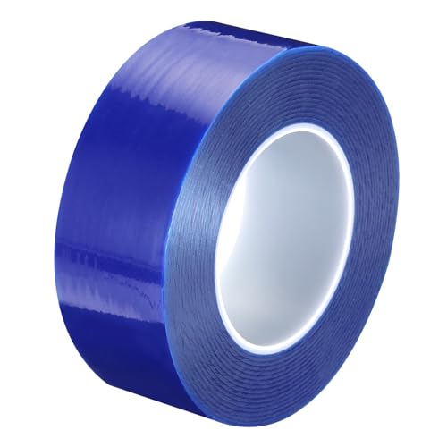 Image of MECCANIXITY Removable Protective Film Tape, 2 Inch x 656 Ft Surface Protective Scratch Film Tape Roll for Furniture, Electrical Appliances, Blue