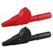 NTE Electronics 72-056-KIT Crocodile Clip Kit with 1 Each of 72-055 and 72-056, Small, Fully Insulated, 10 Amp