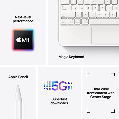 Image of Apple iPad Pro (3rd Generation, 11-inch, 2021), 256GB, Wi-Fi, Silver (Renewed Premium)