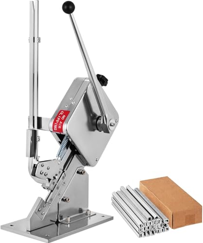VEVOR Manual U-shape Sausage Clipper Clipping Machine Food Clipping Maker for Sausage Packing Sealing with 2 Boxes of Buckles 5000pcs