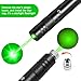 Laser Pointer High Power, Laser Pointer Indicator Light, Long Range Lazer Pointer for Hiking, USB Charge (Green)