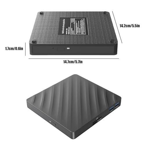 Lecteur CD USB C pour ordinateur portable sans lecteur interne - 7