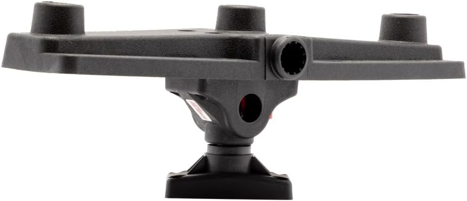 Extreme Max 3006.8612 Triple Rod Holder Mounting Bracket, Black