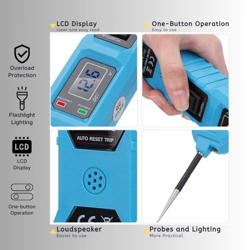 image for sinstar Power Circuit Probe Tester 6-24V Diode Detection Test, Auto El