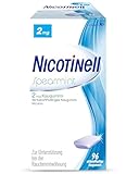 Nicotinell Nikotinkaugummi 2 mg Spearmint 96 St - zur Rauchentwöhnung und Linderung von Rauchverlangen - Nikotinersatzprodukt, unterstützt das rauchfrei werden und bei Entzugssymptomen