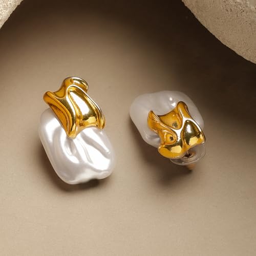 Image of Rubans Earrings Unique Design & Shapes Stylish Trendy Jewellery Gift for Women & Girls