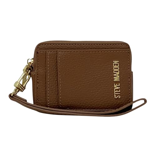 Image of Steve Madden Bpipper Zip Around Card Case Wristlet