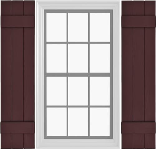 Pontiac Trail Board & Batten Vinyl Shutters (1 Pair) | 11