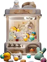 Máquina de pegar Ursinhos (2 Bonecos e 40 Brinquedos)