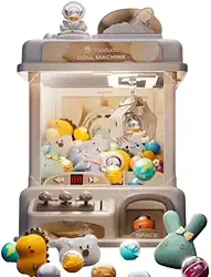 Máquina de pegar Ursinhos (2 Bonecos e 40 Brinquedos)