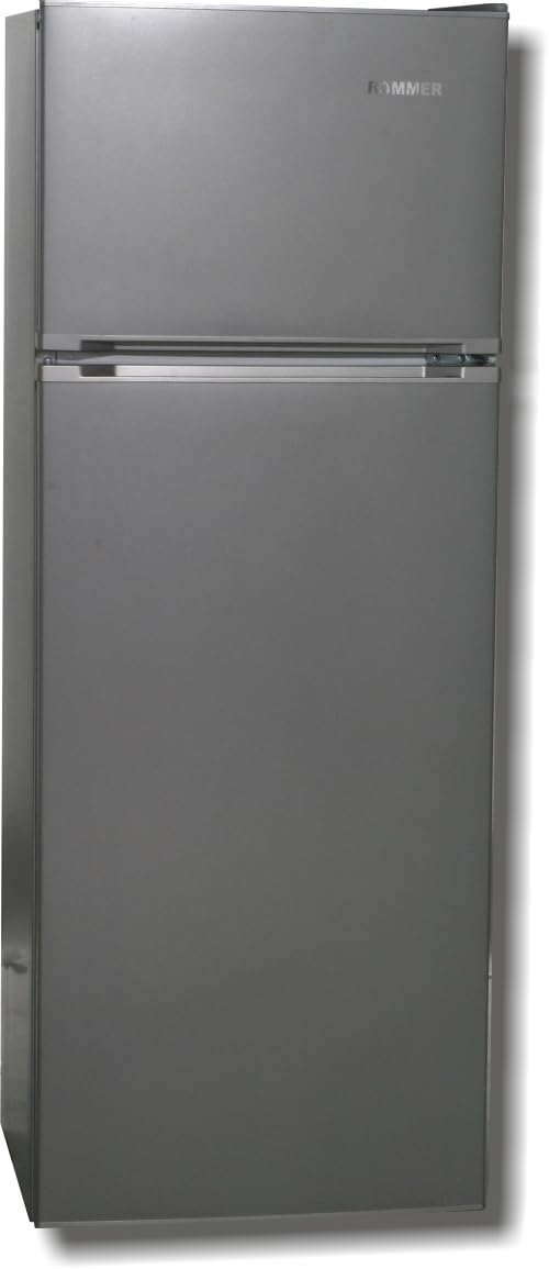 ROMMER Frigorifico FE 251 INOX-V, Capacidad 213 litros, Color INOX