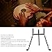 Conga Drum Stand, Black Color Iron 20.67-26.77in Adjustable Height Non Slip Conga Drum Basket Rack for Performance, Bongo Stands Suitable Size 10.63in, Secure Locking