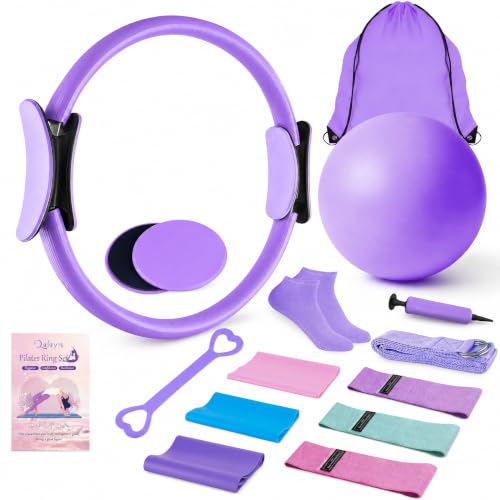 Home Pilates Kit for Women, Pilates Ring Set, Pilates Equipment Kit for Women Ho...