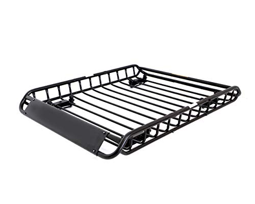 Amazon.co.jp: e-choice 鉄製 組立不要 ルーフラック 全長約1100mm