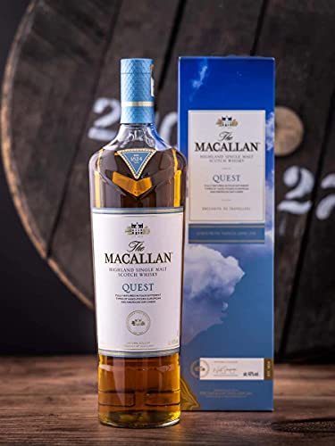 Macallan QUEST Highland Single Malt Scotch Whisky mit Geschenkverpackung (1 x 0.7 l)