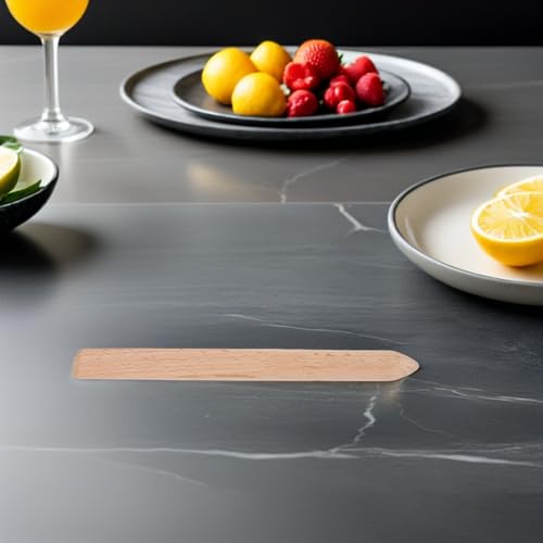 Batidor de masa madre resistente al desgaste con mango de madera reutilizable 7
