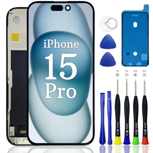 Amazon | iPhone 15 Pro 液晶パネル LCD 画面交換 フロント