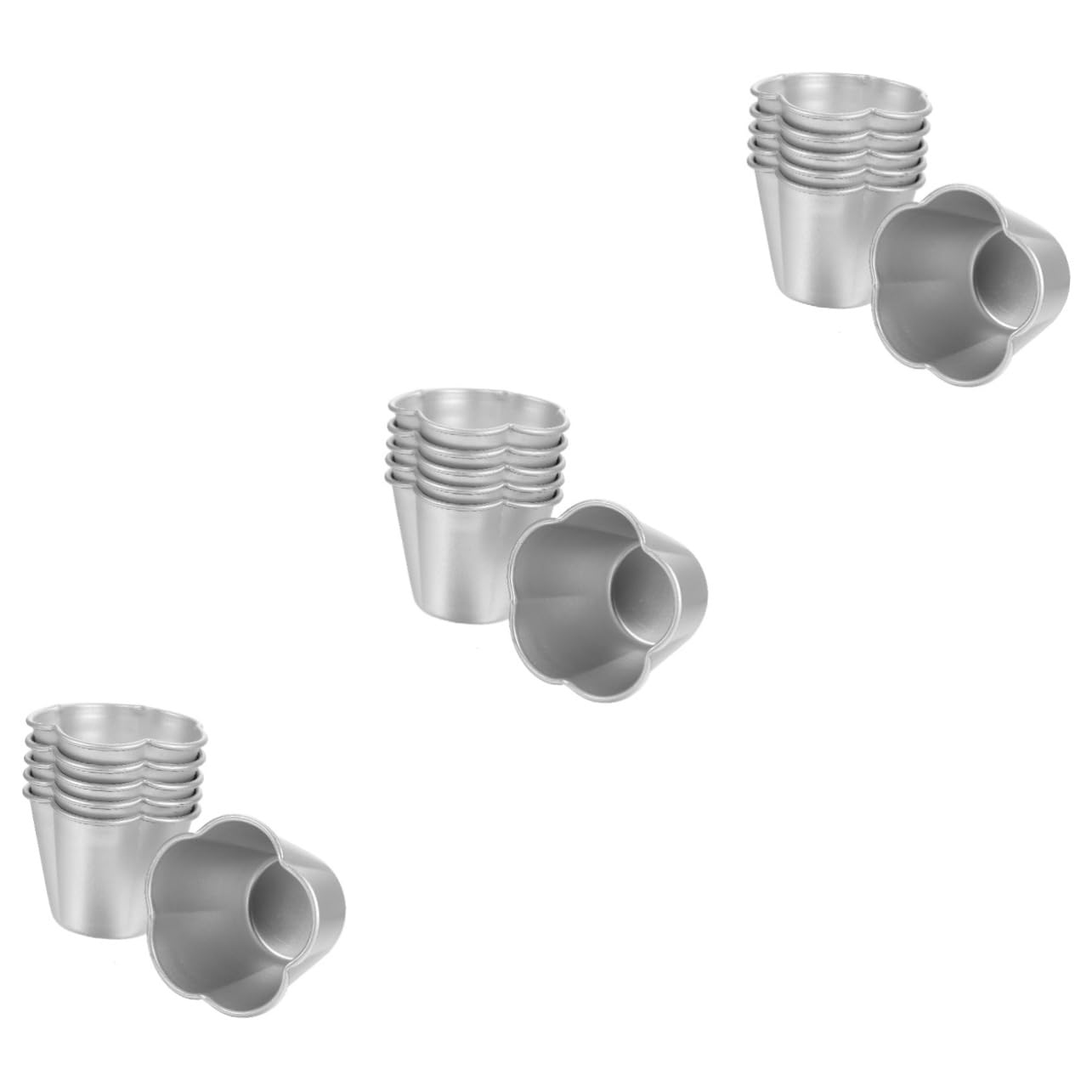 Abaodam 18piezas Moldes Para Muffins De Multifuncional Moldes De Hornear Para Pasteles y Postres Accesorios De Repostería Para Tartas y Gelatinas