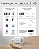 Anker Ładowarka USB-C 47 W, ładowarka 523 (Nano 3), kompaktowa 2-portowa szybka ładowarka GaN (biała)
