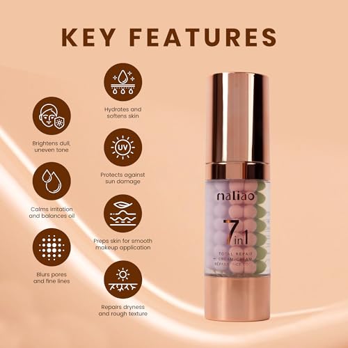 Image of Maliao 7-in-1 Total Repair Matte Primer - Pore Minimizing, Long-Lasting Makeup Base 40ml