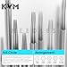 KVM 20PCS Professional Tattoo Needles, for body art Tattooing, Sterilised, Individually Packaged in Sterile Conditions, Suitable for Professional Tattoo Artists or Tattoo Enthusiasts. (1211RS)