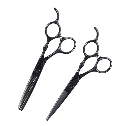 Ciseaux de coiffure Healvian set de 2 pièces avec ciseaux droits pour salon - 2