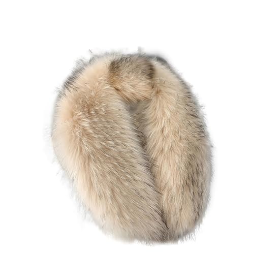 Soffice scaldacollo: può essere utilizzato non solo come soffice bordo per il colletto, ma anche come sciarpa invernale per il colletto, fornendo calore sufficiente al collo e impedendogli di rimanere intrappolato nel vento freddo. Può essere utilizzato come sciarpa o scialle , che può tenerti al caldo o può essere utilizzato per abbinare i vestiti, rendendoli alla moda, luminosi e affascinanti.
